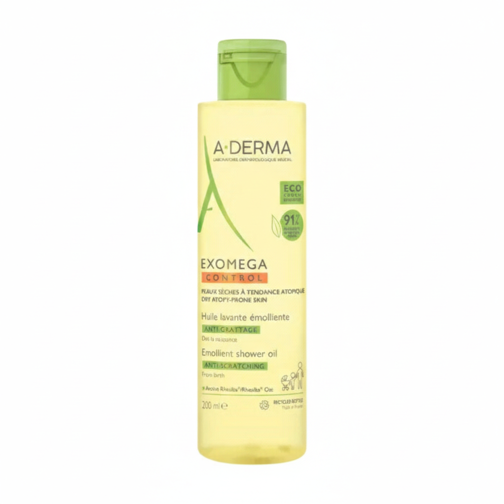 A-DERMA EXOMEGA CONTROL HUILE LAVANTE EMOLLIENTE 200ML